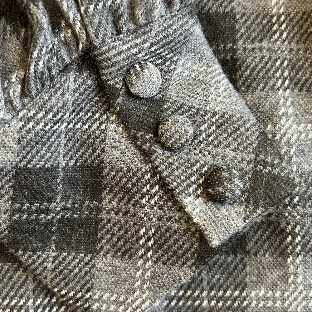 New Calvin Klein Gray Plaid Dress - Picture 6 of 6